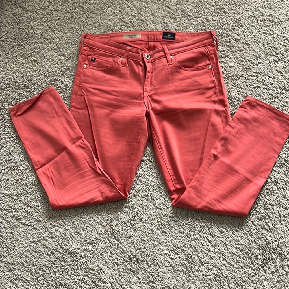 Ag Adriano Goldschmied Coral Ankle Cropped Jeans